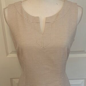 Talbots striped dress